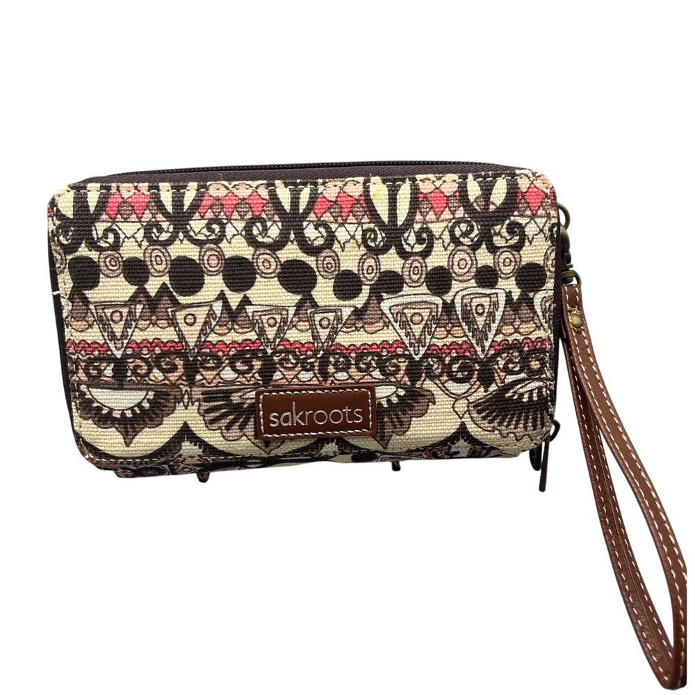 Sakroots Luna Smartphone Wallet Crossbody‎ wristlet